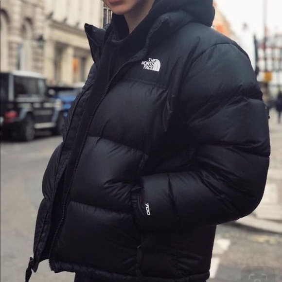 north face puffer jacket large